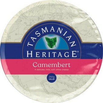 IGA Tasmanian Heritage Camembert or Double Brie Cheese 250g offer