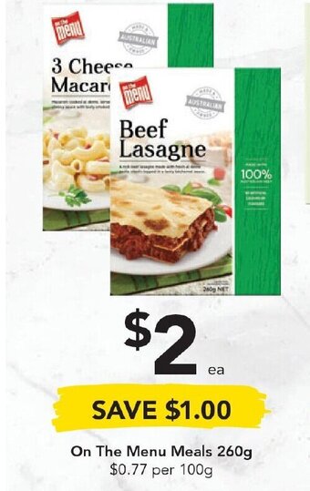 Drakes On The Menu Meals 260g offer
