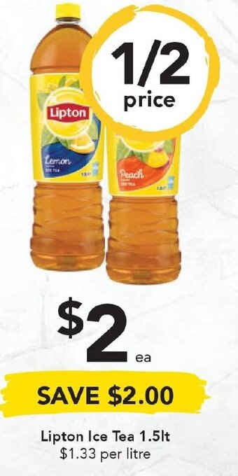 Lipton Ice Tea 1.5lt