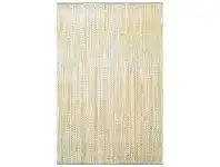 LivingStyles Cypress Handwoven Fine Wool Rug, 230x160cm, Yellow / Beige offer