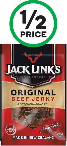 Woolworths Jack Link’s Beef Jerky 50g offer