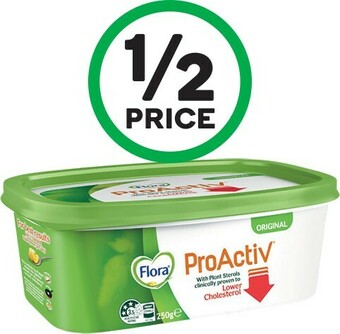 Woolworths Flora ProActiv Spread 250g – From the Fridge offer