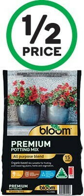 Yates Bloom Premium Potting Mix 15 Litre