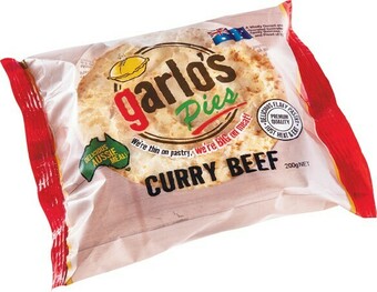 Woolworths Garlo’s Singles Classic Pie Varieties 180-200g – From the Deli offer