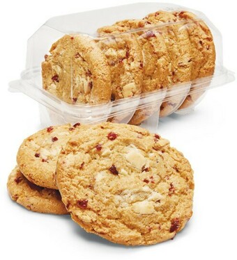Woolworths Dreamy Choc, Cranberry & White Choc or White Choc & Macadamia Jumbo Cookie Varieties Pk 5* offer