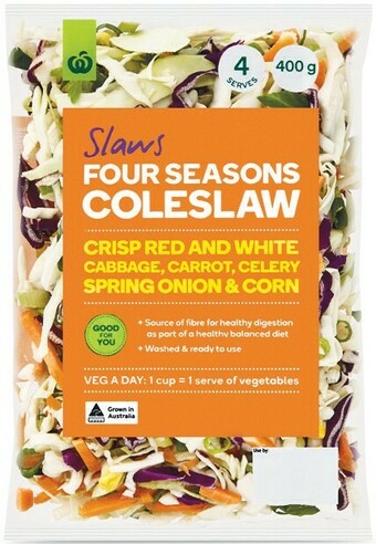 Woolworths Woolworths Four Seasons Coleslaw 400g offer