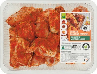 Woolworths Woolworths COOK Roasting Portions with RSPCA Approved Chicken – From the Meat Dept offer