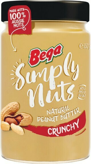 Woolworths Bega Simply Nuts Peanut Butter 650g offer