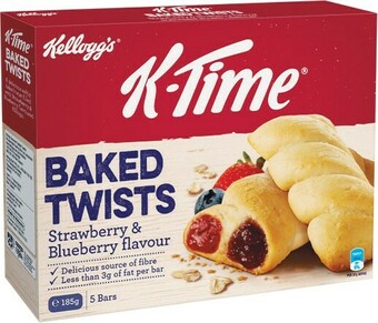 Woolworths Kellogg’s LCMs 132-138g Pk 6 or K-Time Twists 185g Pk 5 offer