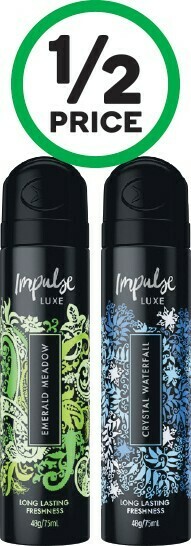 Impulse Luxe Body Spray Deodorant 75ml