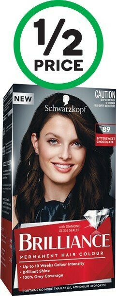 Woolworths Schwarzkopf Brilliance Hair Colour offer