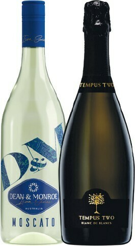 Woolworths Dean & Monroe Moscato OR Tempus Two Blanc De Blancs 750ml offer