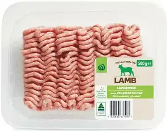 Woolworths Australian Lamb Mince 500g – From the Meat Dept offer