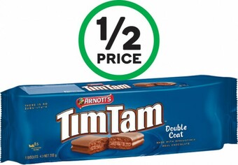 Woolworths Arnott’s Tim Tam 160-200g offer
