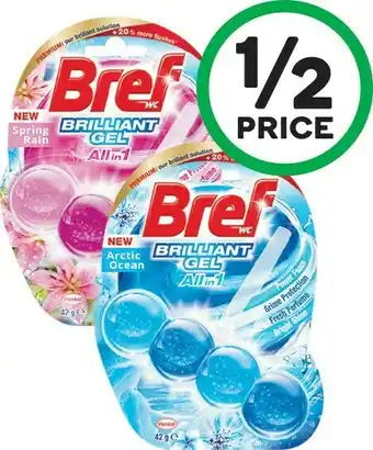 Woolworths Bref Brilliant Gel Toilet Cleaner 42g offer