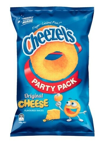 Coles Cheezels Party Pack 190g offer