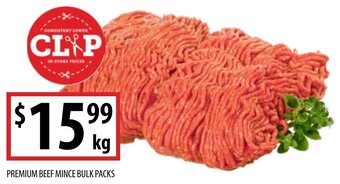 Supabarn PREMIUM BEEF MINCE BULK PACKS offer