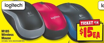 JB Hi-Fi M185 Wireless Mouse offer