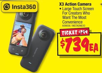 JB Hi-Fi X3 Action Camera offer