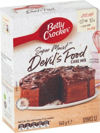 Coles Betty Crocker Baking Mix 400g-540g offer
