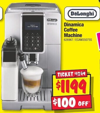 JB Hi-Fi Dinamica Coffee Machine offer