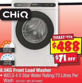 JB Hi-Fi 8.5KG Front Load Washer offer