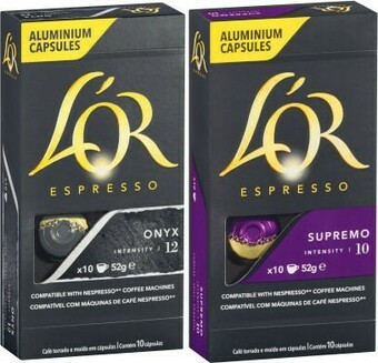 Coles L’OR Nespresso Compatible Capsules 10 Pack offer