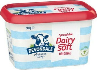 Coles Devondale Dairy Soft Blend Tub 500g offer