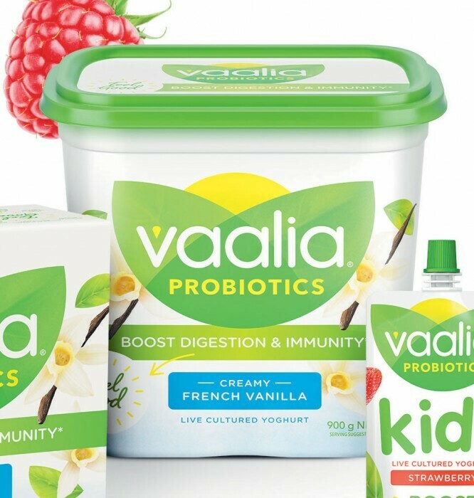 Vaalia Probiotics Yoghurt 900g offer at Coles