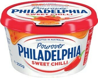 Philadelphia Pourover Sweet Chilli 250g