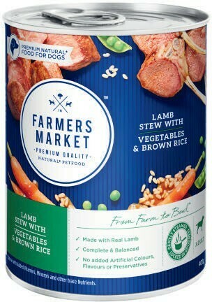 Coles Farmers Market Dog Food 400g offer