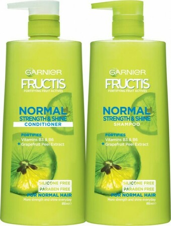 Coles Garnier Fructis Shampoo or Conditioner 850mL offer