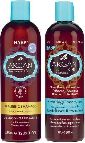 Coles Hask Shampoo or Conditioner 355mL offer