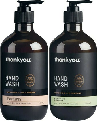 Coles Thankyou Hand Wash 500mL offer