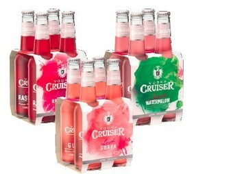 Coles Vodka Cruiser Bottles 4x275mL offer