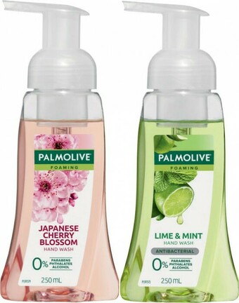 Coles Palmolive Foam Liquid Hand Wash Pump 250mL offer