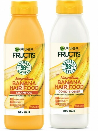 Coles Garnier Fructis Hair Food Shampoo or Conditioner 350mL offer