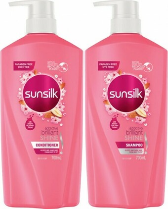 Coles Sunsilk Shampoo or Conditioner 700mL offer