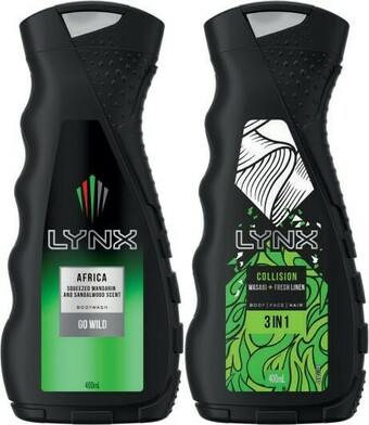 Coles Lynx Shower Gel 400mL offer