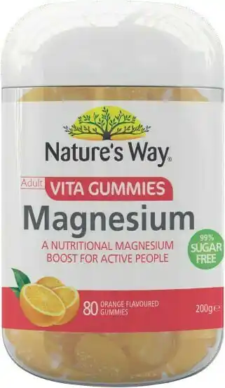 Coles Nature’s Way Adult Vita Gummies Magnesium Pastilles 80 Pack offer