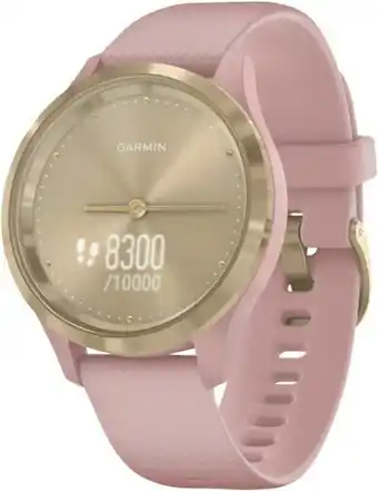 The Good Guys Garmin Vivomove 3S Watch Small - Gold-Rose offer
