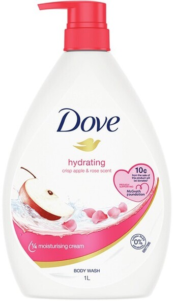IGA Dove body wash 1 litre selected varieties offer