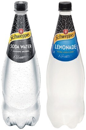 IGA Schweppes soft drinks or mixers 1.1 litre selected varieties offer