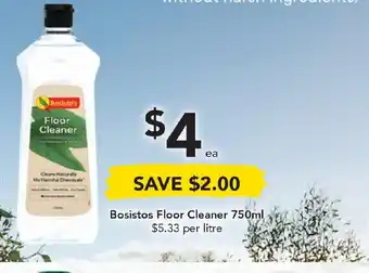 Bosistos Floor Cleaner 750g