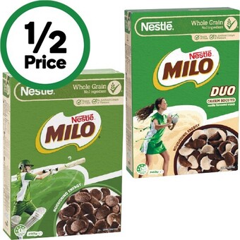 Woolworths Nestle milo cereal 340-350g offer