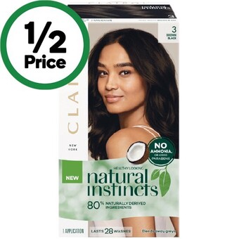 Woolworths Clairol natural instincts hair colour offer