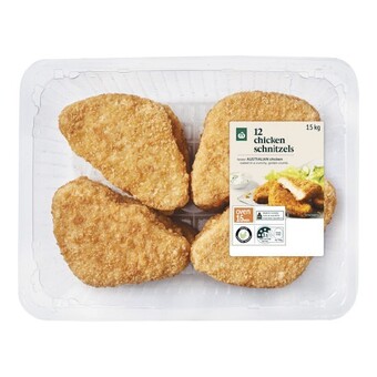 Woolworths Woolworths bulk chicken schnitzels 1.5 kg with rspca approved chicken offer