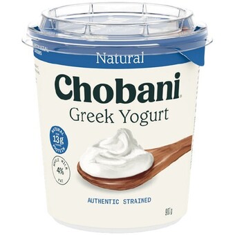 Woolworths Chobani greek yogurt 907g offer