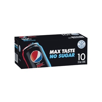 Woolworths Pepsi, solo, mountain dew, schweppes lemonade soft drink varieties, schweppes infused mineral water 10 x 375ml or bubly 8 x 3 offer