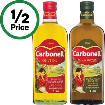 Woolworths Carbonell olive oil 1 litre offer